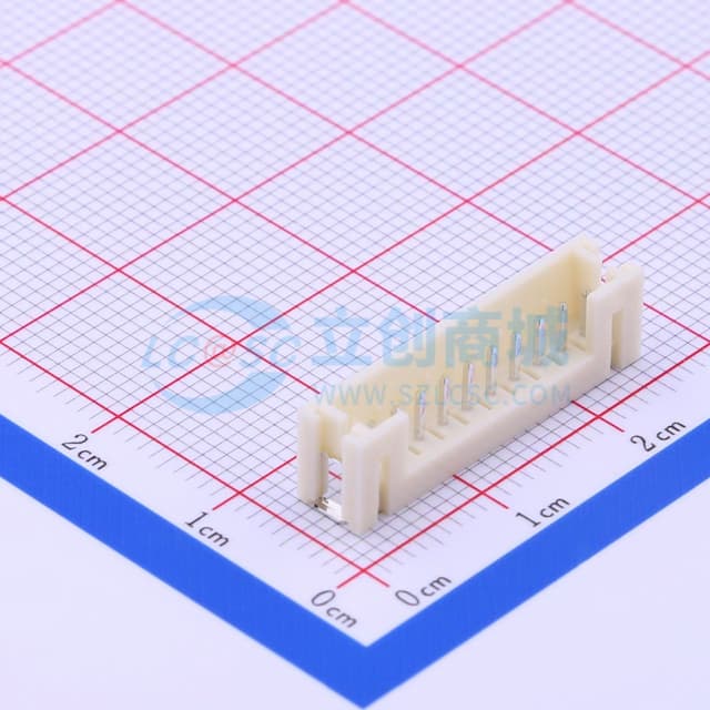 1x10P 间距:2mm 立贴 系列:PH实物图