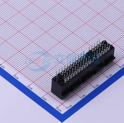 黑色 PCIE3.0 DIP连接器 带双定位柱 卡边缘插座 3.1脚长【“金】缩略图