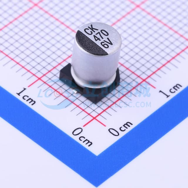 470uF ±20% 6.3V实物图