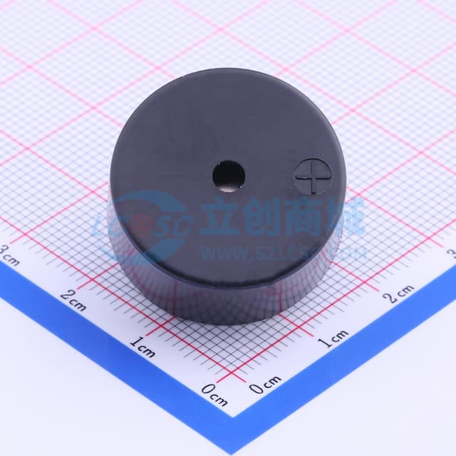 电磁无源25*12.5MM 一体 42R 800Hz 【蜂鸣】实物图