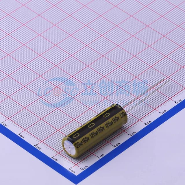 120uF ±20% 160V实物图