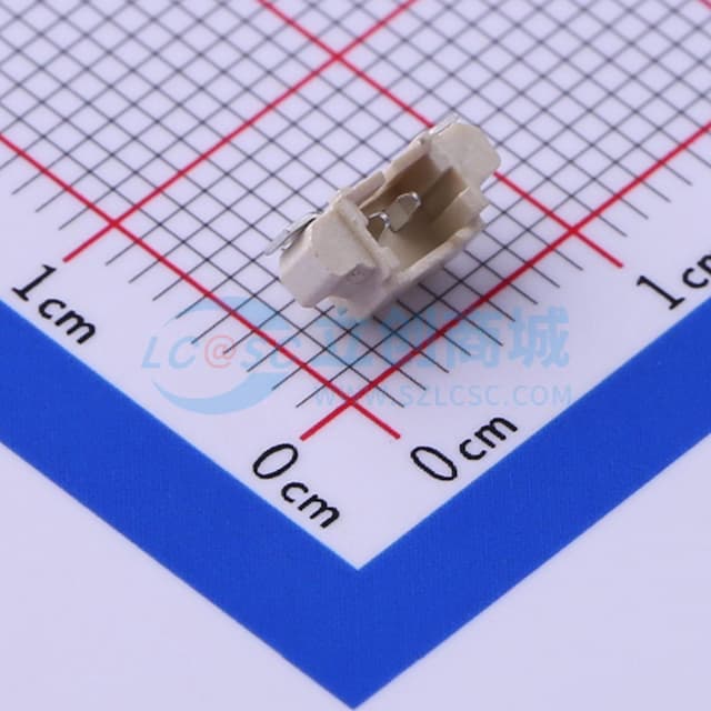 1x2P 间距:1.25mm 卧贴实物图