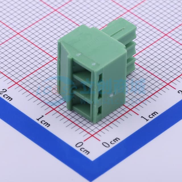 【焊接辅料】 3.81mm 1x3P 排数:1 每排P数:3实物图