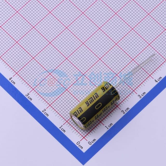 68uF ±20% 160V 【引线】实物图