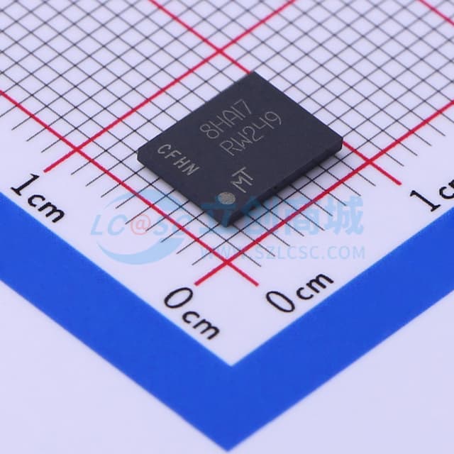 MT25QU01GBBB8E12-0AAT实物图