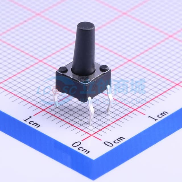 6.2mm*6.2mm*11.3mm 12V 50mA【轻触】实物图