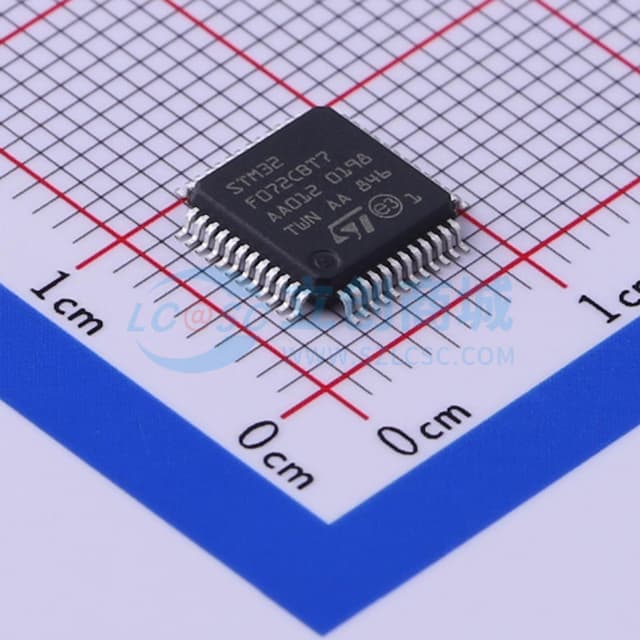 主流ARM Cortex-M0 USB系列MCU，具有128 KB Flash、48 MHz CPU、USB、CAN和CEC功能实物图