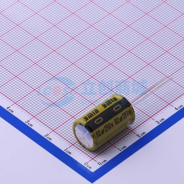 82uF ±20% 250V 【插件】实物图