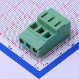 1x3P 5mm 直插 排数:1 每排P数:3【螺钉】缩略图