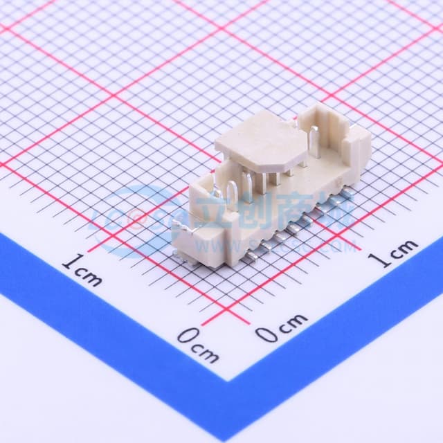间距:1.25mm 1x8P实物图