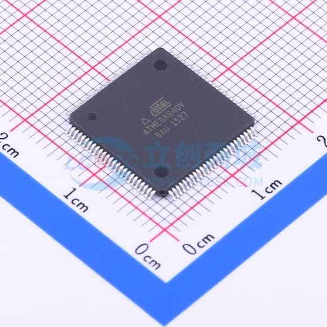ATMEGA640V-8AU实物图
