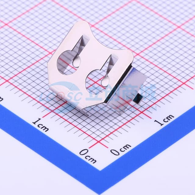 Keystone 电池接触弹片 14.86mmx12.07mmx8.2mm 磷青铜 袋装实物图