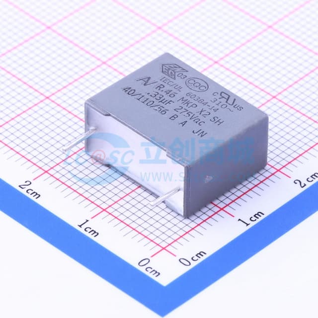 等级:X2 330nF ±20% 275V 【安规】实物图
