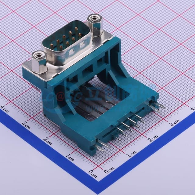 D-Sub 公 P数:9P实物图