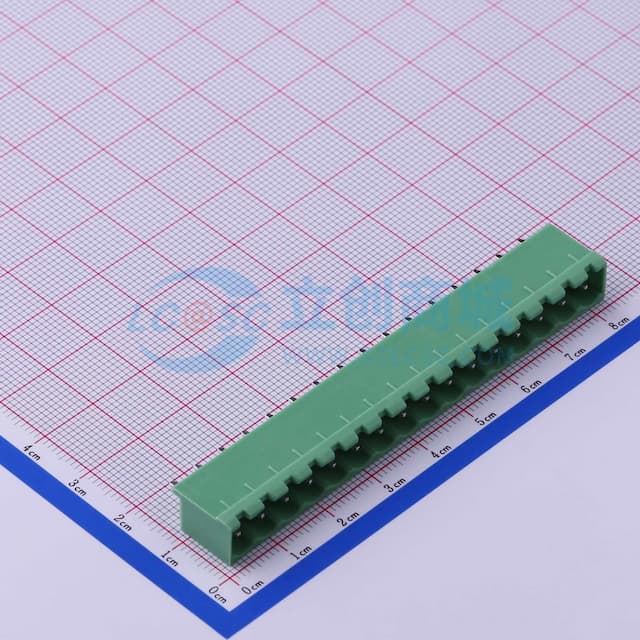 5mm 1x16P 排数:1 每排P数:16 【插件】实物图