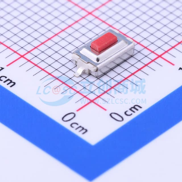 6.1*3.7*2.5mm 立贴 轻触开关实物图