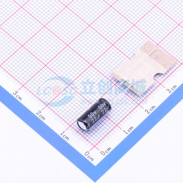 22uF ±20% 50V实物图