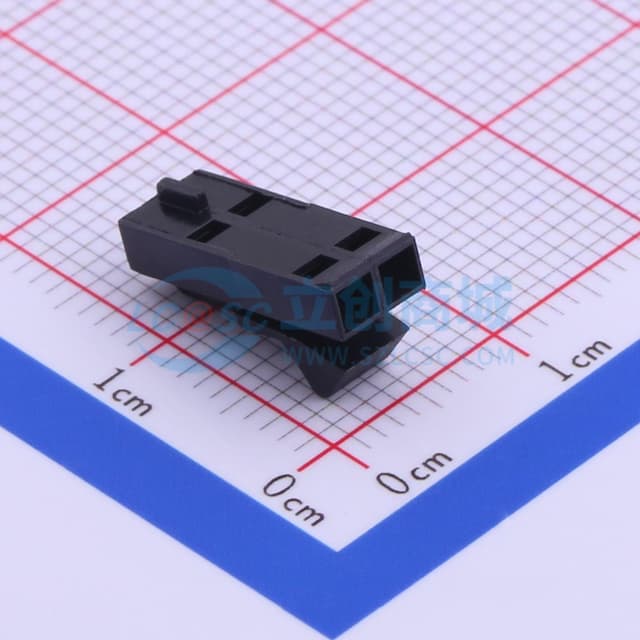 2.54mm 1x2P实物图