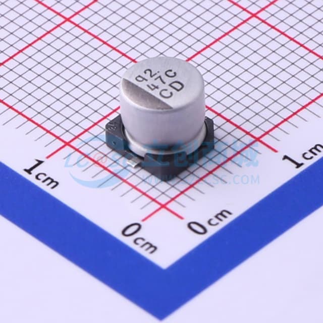 47uF ±20% 16V实物图