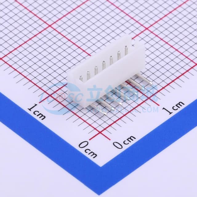1x7P 间距:1.5mm 弯插 【插件】实物图