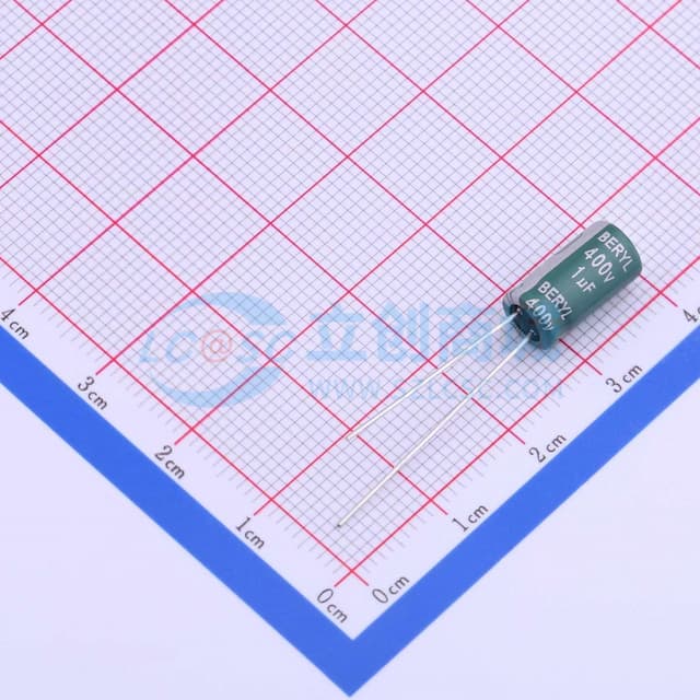 1uF ±20% 400V 【引线】实物图