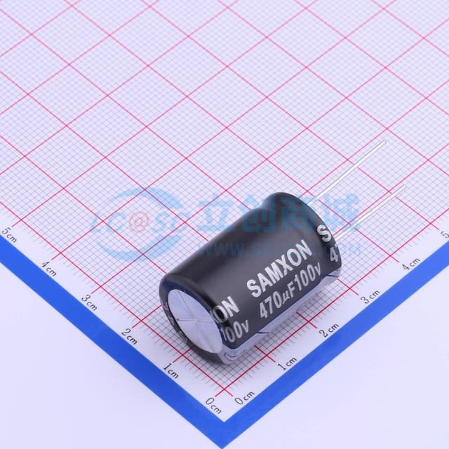 470uF ±20% 100V 【插件】实物图