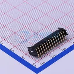 黑色 1x14P 间距:2mm 弯插【插件】缩略图