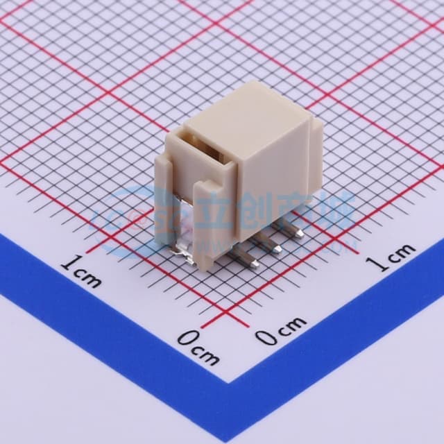 1x3P 间距:2mm 立贴 系列:HY实物图