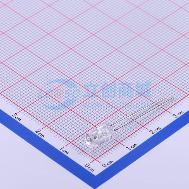 F5红外发射二极管透明IR940nm70° 【红外】实物图