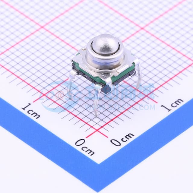 7.4*7.4*6.65mm 直插 轻触开关 【轻触】实物图