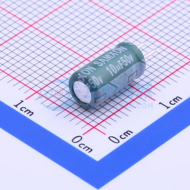 10uF ±20% 50V 【引线】实物图