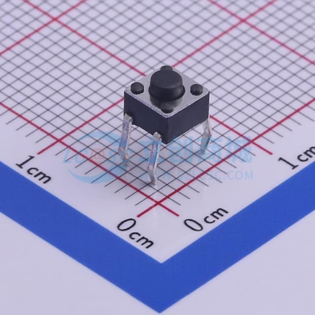 4.5*4.5*3.8mm 直插 轻触开关 【轻触】实物图