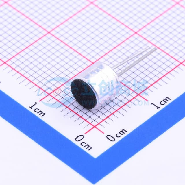 全指向φ6.0*5.0mm 1.5V-10V 灵敏度-62db 低阻抗 针脚 【咪头】实物图