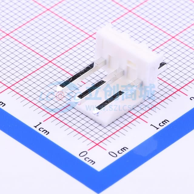 1x3P 间距:3.96mm 直插 【插件】实物图