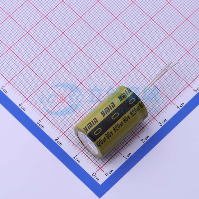820uF ±20% 80V 【插件】实物图