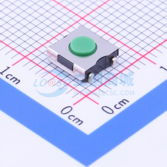 6.3*6.2*2.5mm 立贴 轻触开关实物图