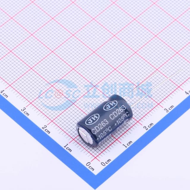 1000uF ±20% 10V 【引线】实物图