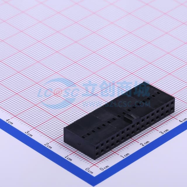 2.54mm 2x16P实物图