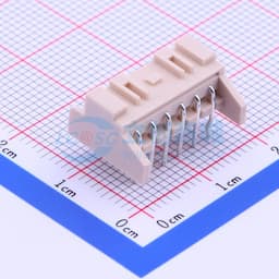 1x6P 间距:2.5mm 弯插 系列:XA 【插件】缩略图