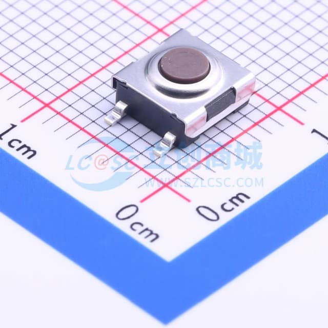 防水型轻触开关 贴片 160gf实物图