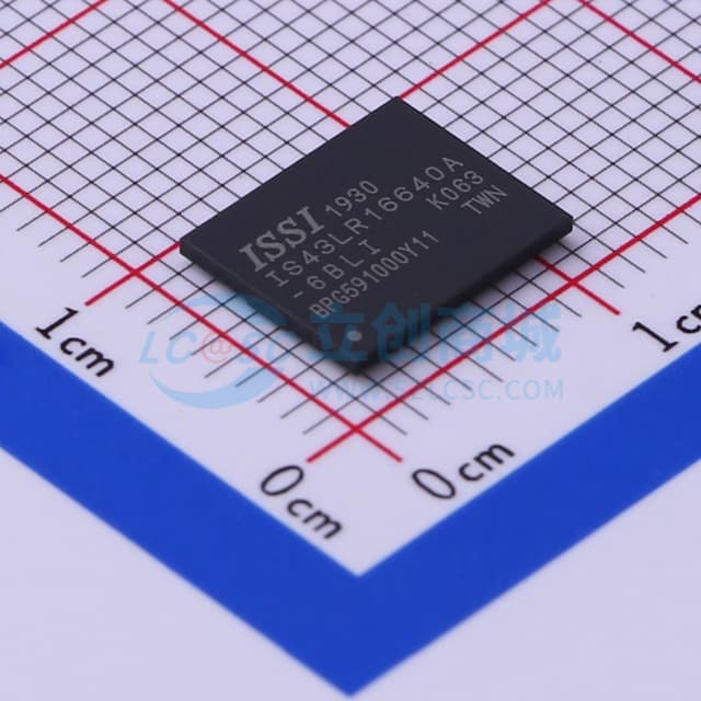 IS43LR16640A-6BLI实物图