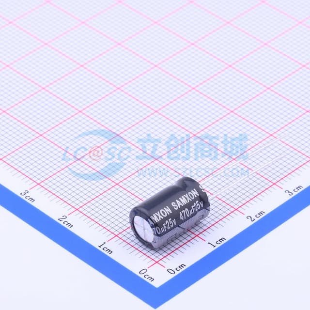 470uF ±20% 25V 【插件】实物图