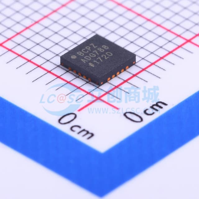 2.5Ω, 1.8 V 至 5.5 V, ±2.5 V 三/四通道 SPDT 开关芯片实物图