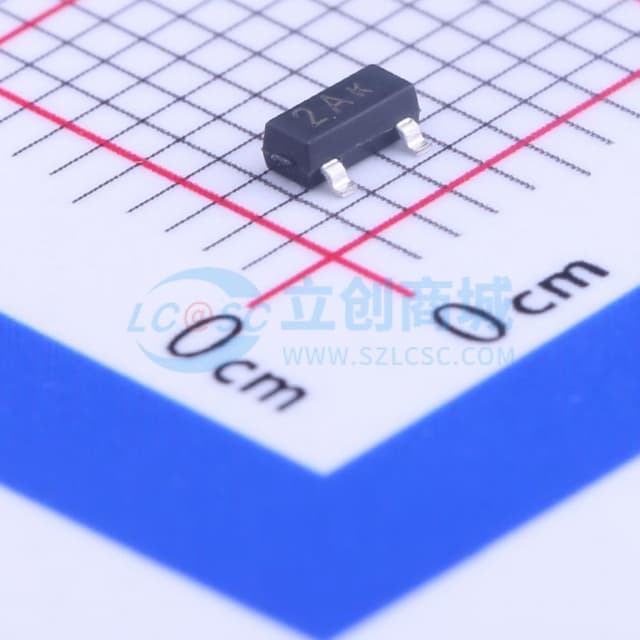 MMBT3906 2A(RANGE:100-300)实物图