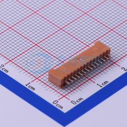 土黃 1x14P 间距:1.25mm 直插【插件】缩略图