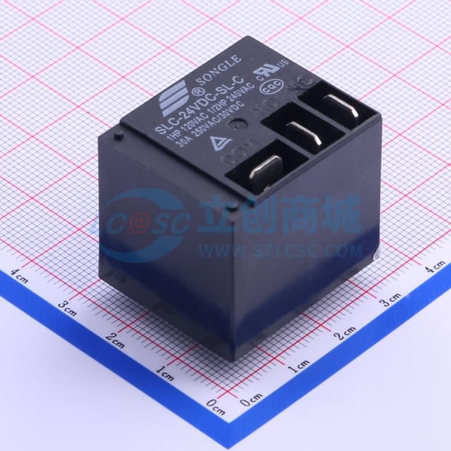 黑色 SLC-24VDC-SL-C【继电】实物图