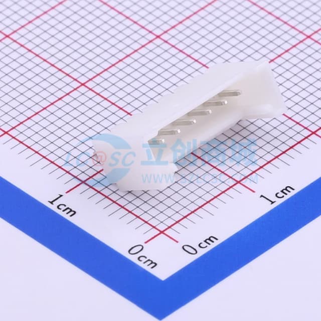 1x7P 间距:2mm 直插 系列:HY 【插件】实物图