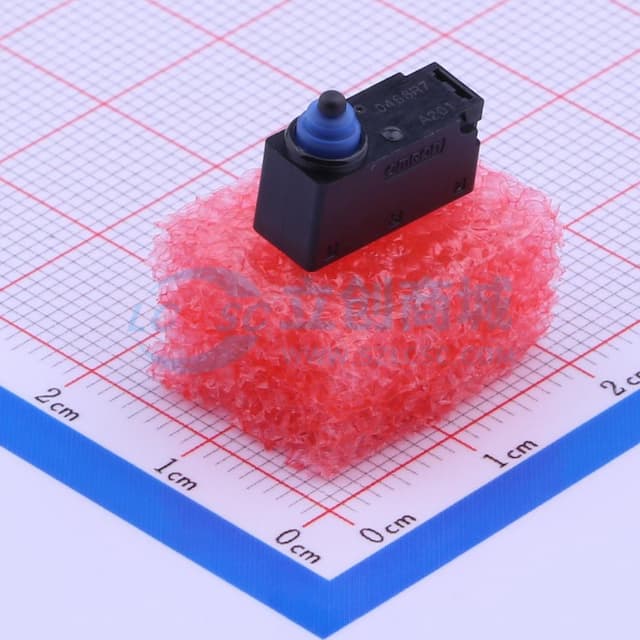 单刀双掷 小型密封微动开关 【行程】实物图