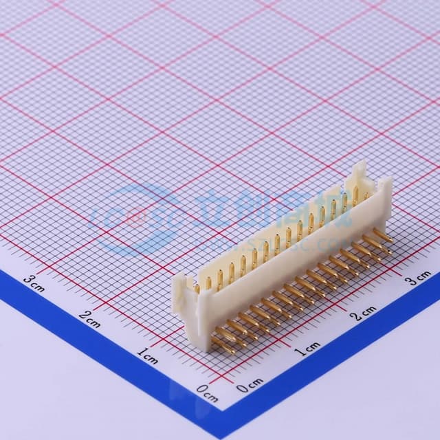 2x15P 间距:2mm 弯插【插件】实物图