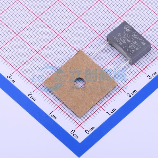 等级:X1,Y2 1nF ±20% 300V 【安规】实物图